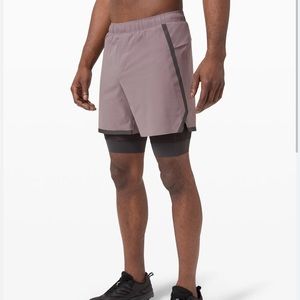 Lululemon Surge Short 6” *Special Edition (Lunar Rock; sz M)
